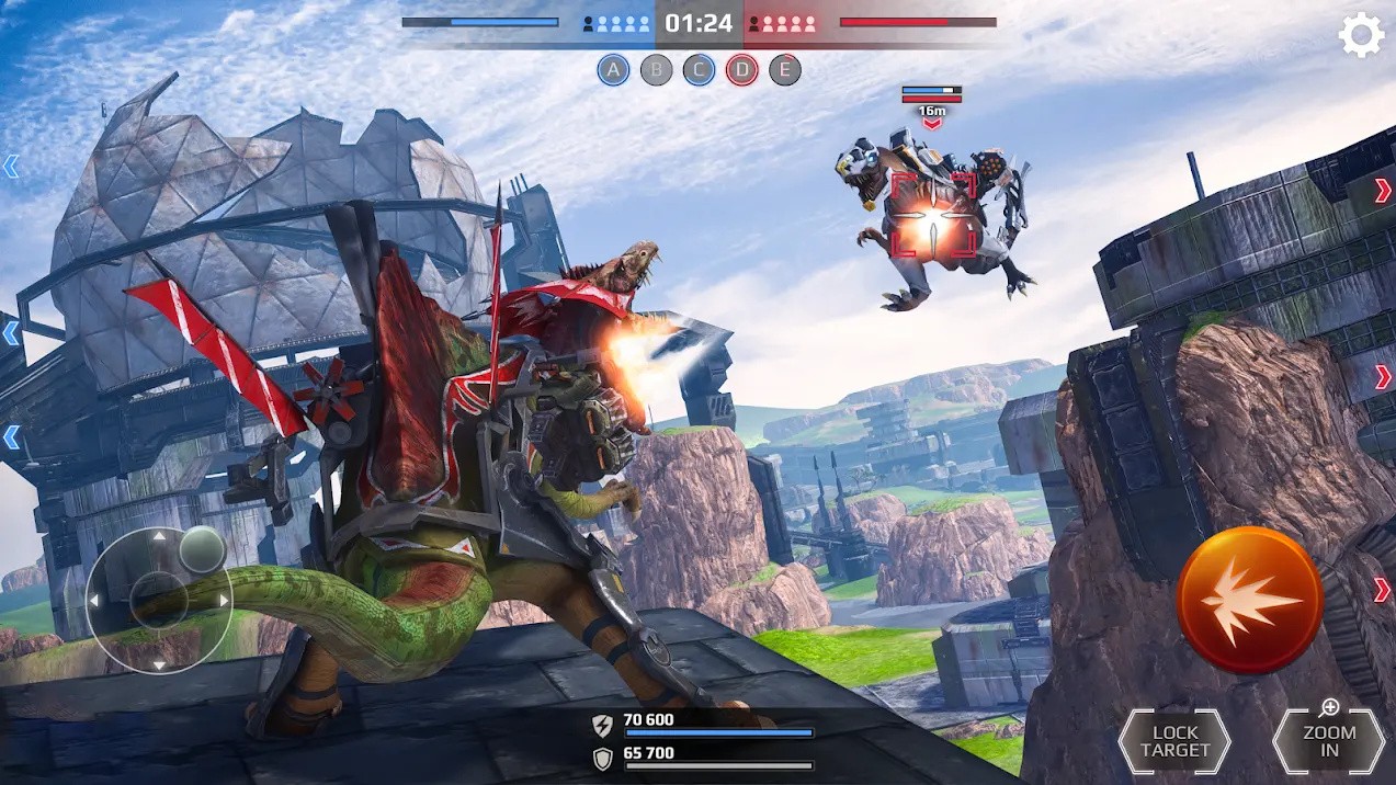 侏罗纪怪兽世界恐龙战争破解版无限金币钻石下载