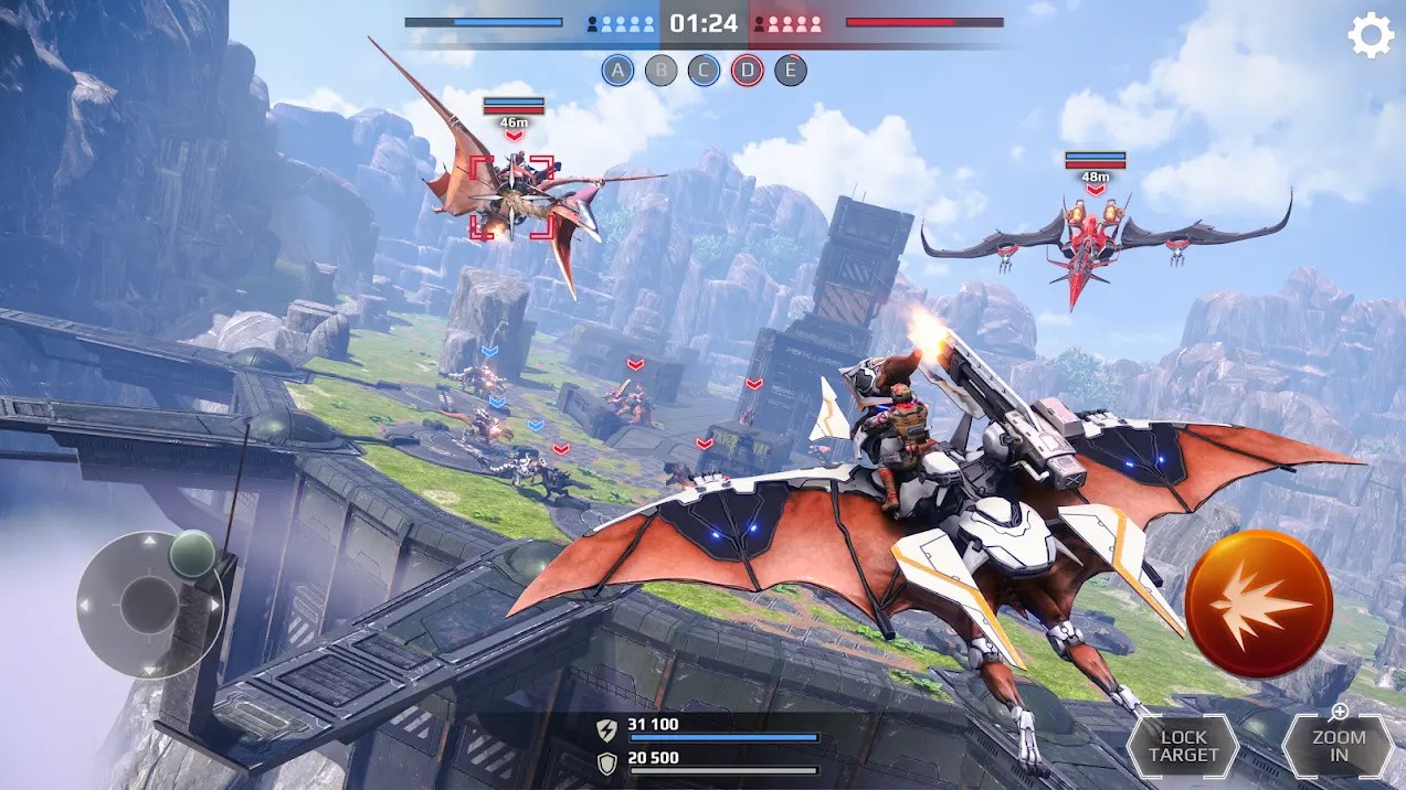 侏罗纪怪兽世界恐龙战争破解版无限金币钻石下载