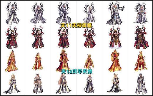 dnf天空套大全1到12怎么样 dnf天空套大全1到12外观一览